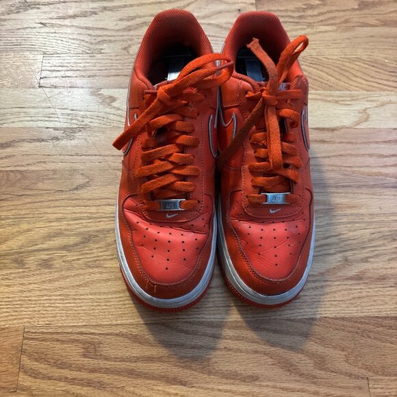 Nike Air Force 1 Low Orange Sneakers size10  dv 0788-600 main image 12